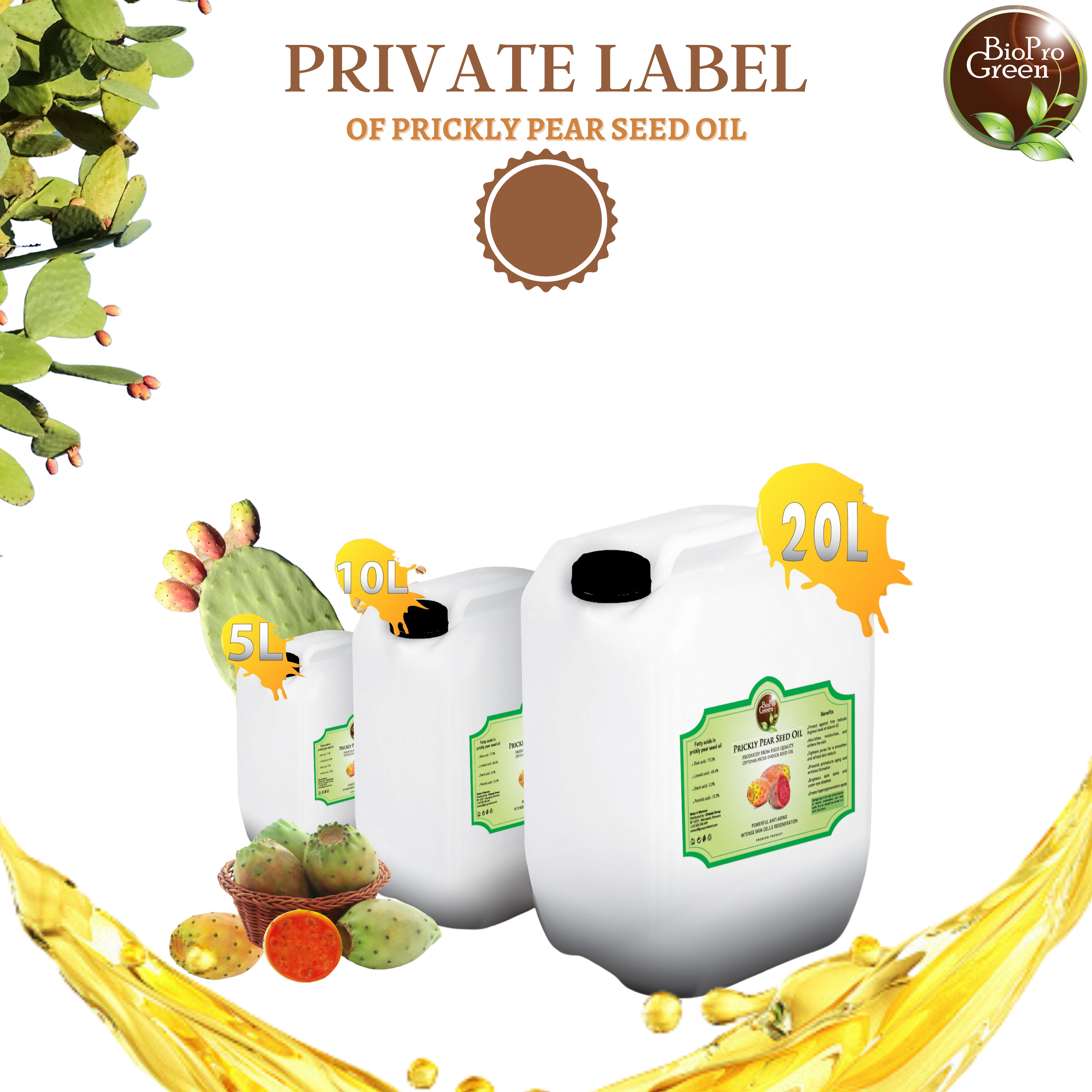 Barbary Fig Seed Oil PRIVATE LABEL