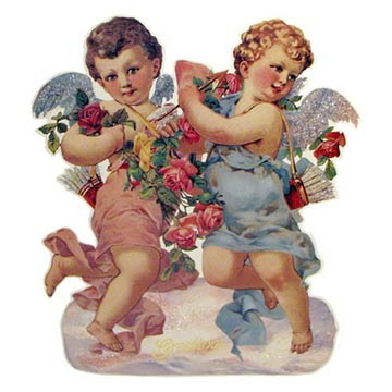 victorian valentine. Victorian Valentine Greeting