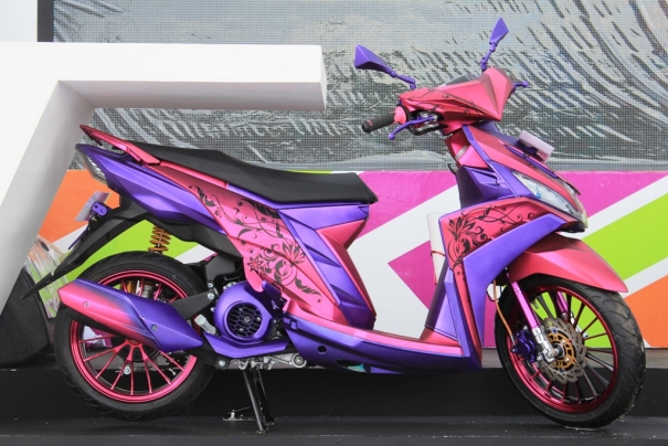 modifikasi yamaha mio m3 125 201412241402516222