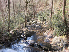 Smokey Mountain National Park, Laurel Falls View Down