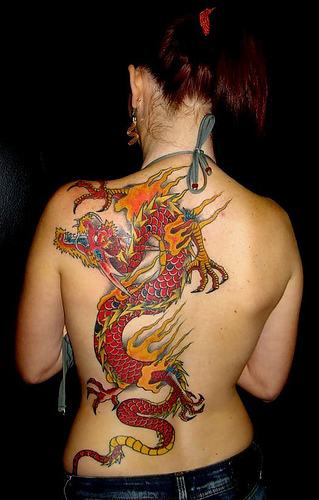 Best Dragon Tattoos for Girls