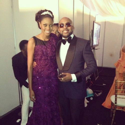 Yvonne Nelson and Banky W