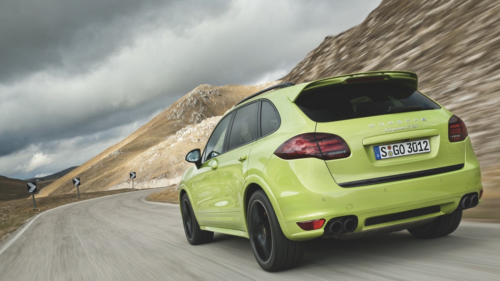 The second-generation Cayenne GTS