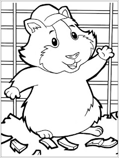 Desenhos do Wonder Pets para Colorir