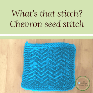 Picture of whats that stitch - Chevron seed stitch