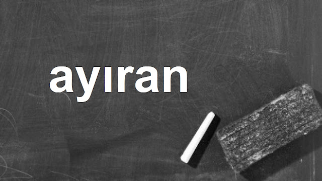 ayıran