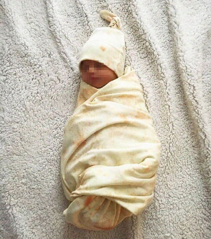 Amazon Is Selling A Swaddling Blanket To Wrap Your Baby Into A Little Burrito