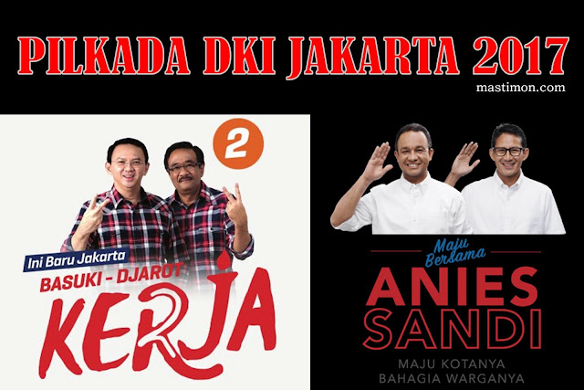 Hasil perolehan bunyi Pilkada DKI Jakarta 19 April 2017 | AHOK VS ANIES