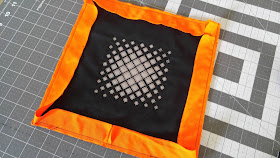 Reflective mini quilt for Project Quilting by Slice of Pi Quilts