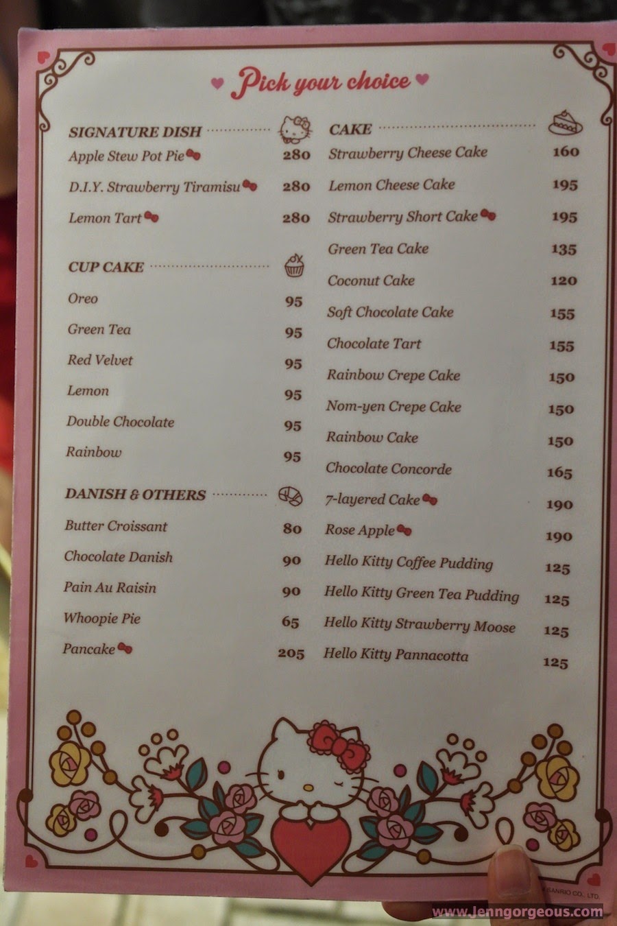  Hello  Kitty  House Bangkok Hello  Kitty  Cafe  JennGorgeous