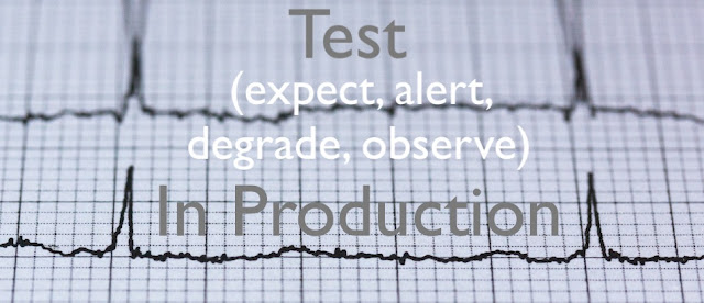 Test (Expect, Alert,  Degrade, Observe) In Production