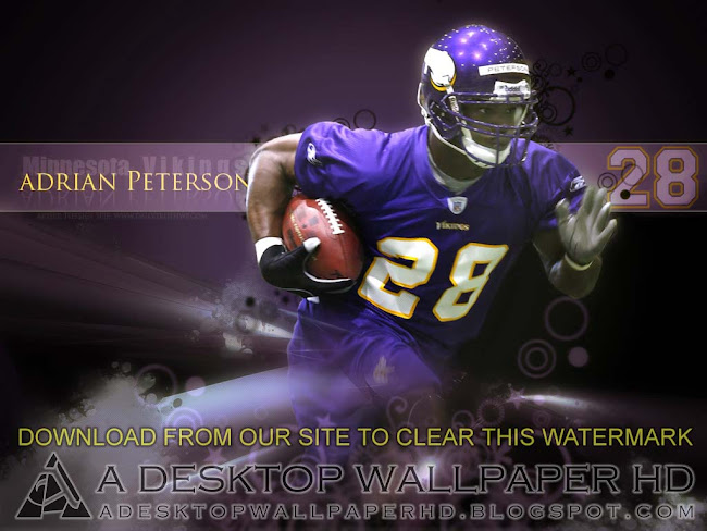 Adrian Peterson Minnesota Vikings Desktop Wallpaper HD