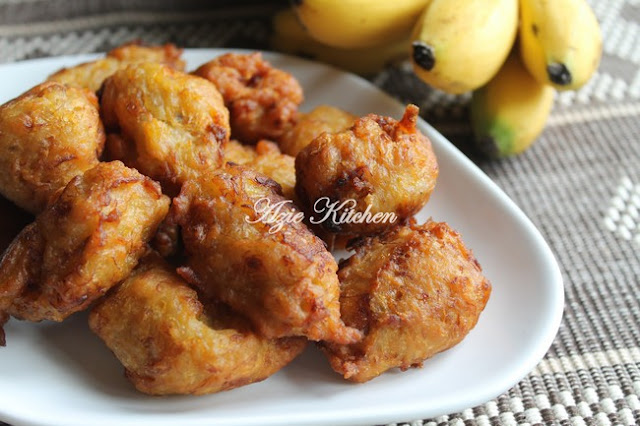 Cekodok Pisang Rangup - Azie Kitchen Cekodok Pisang Rangup - Azie Kitchen