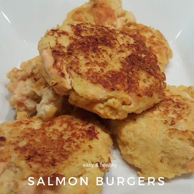 Easy & Healthy Salmon Burgers recipe