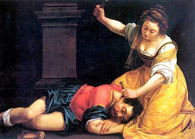 Artemisia Gentileschi, Jael & Sisera.