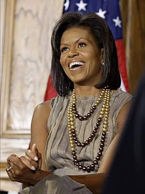 is michelle obama pregnant. pictures of michelle obama in