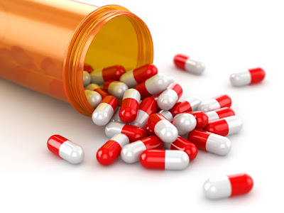  antibiotic use, pain medication