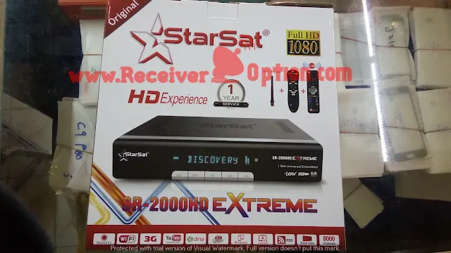 STARSAT SR-2000HD EXTREME RECEIVER NEW SOFTWARE V3.03 29 APRIL 2022