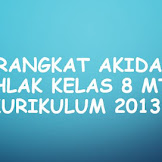 √ Perangkat Akidah Akhlak Kelas 8 Kurikulum 2013