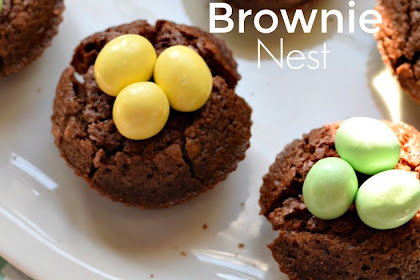 Brownie Bird Nests
