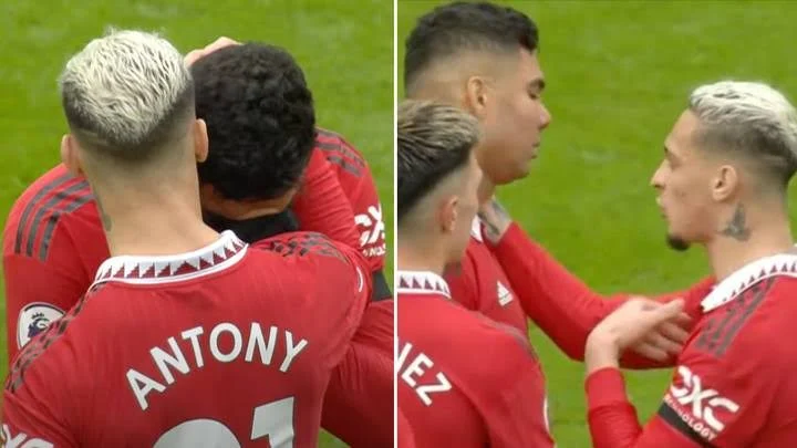 Antony made promise to Casemiro after Man United star was sent off against Southampton