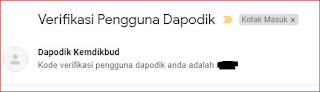 Langkah Dan Cara Verifikasi Akun PTK Pada Dapodik 2021