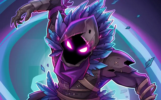 Papel de parede grátis Fortnite Battle Royale: Raven