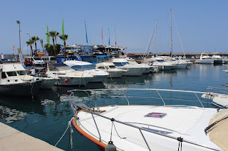 Tenerife, Puerto Colon, harbour, yachts, sea