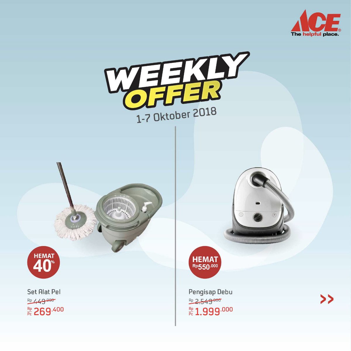 AceHardware - Promo Weekly Offer Periode 01 - 07 Okt 2018