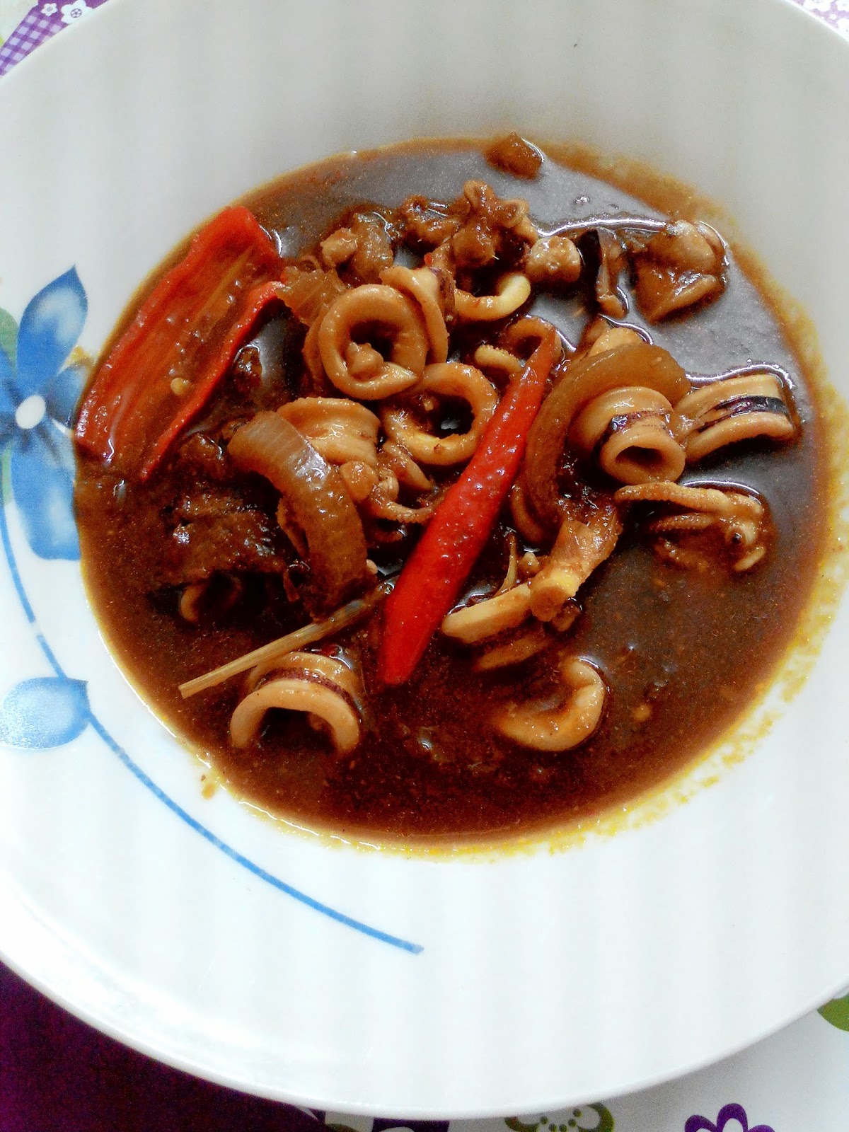 Ramadhan 1 Resepi Sotong Masak Kicap Mudah