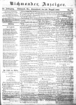 Richmonder Anzeiger. 10. Jg, Nr. 13, Sa., den 29. August 1863