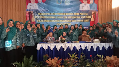 Harapan Ketua TP PKK Kabupaten Lahat ke Kader PKK Desa