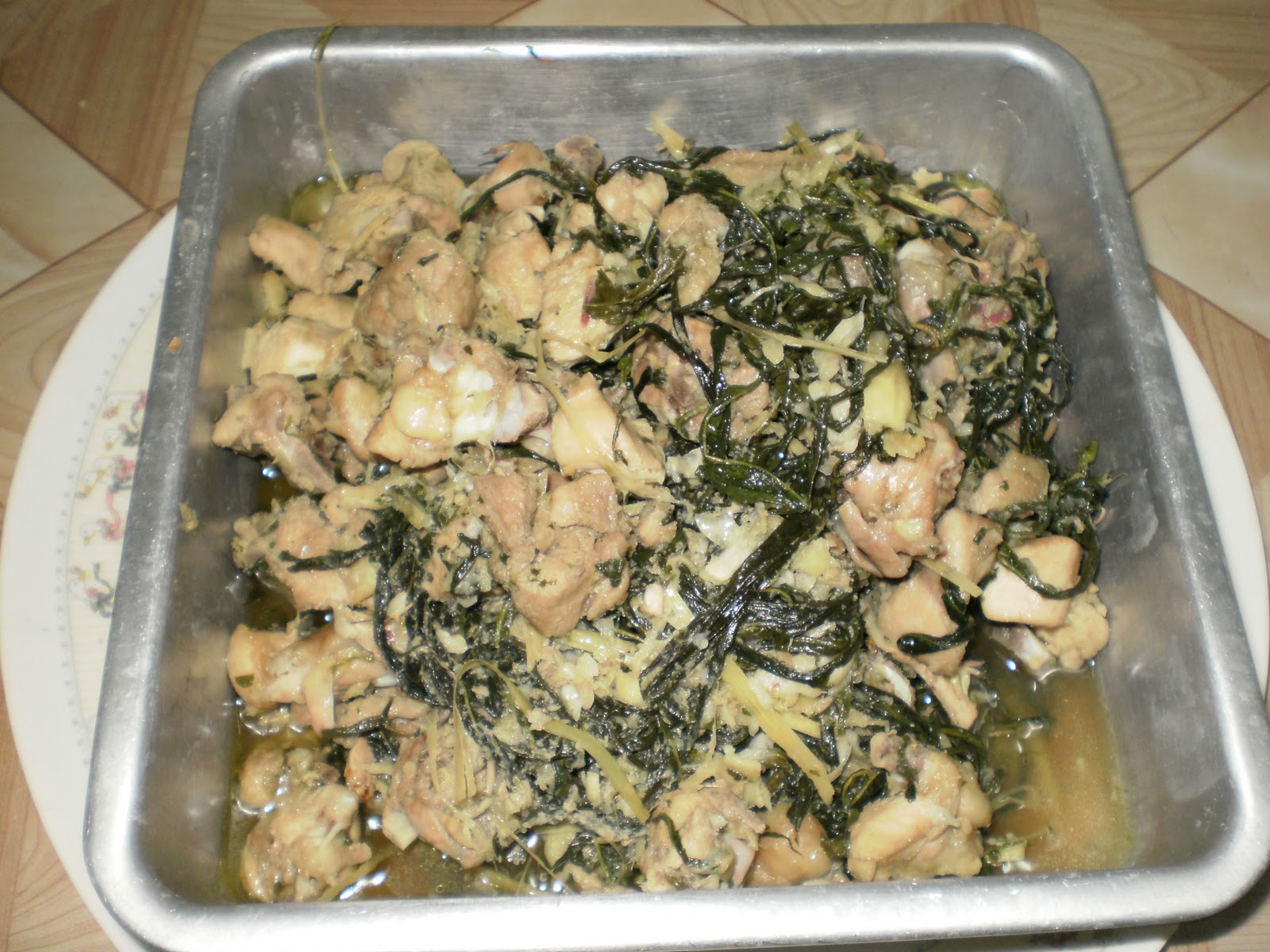 Resepi " Manok Pansuh " makanan tradisi kaum Iban di 