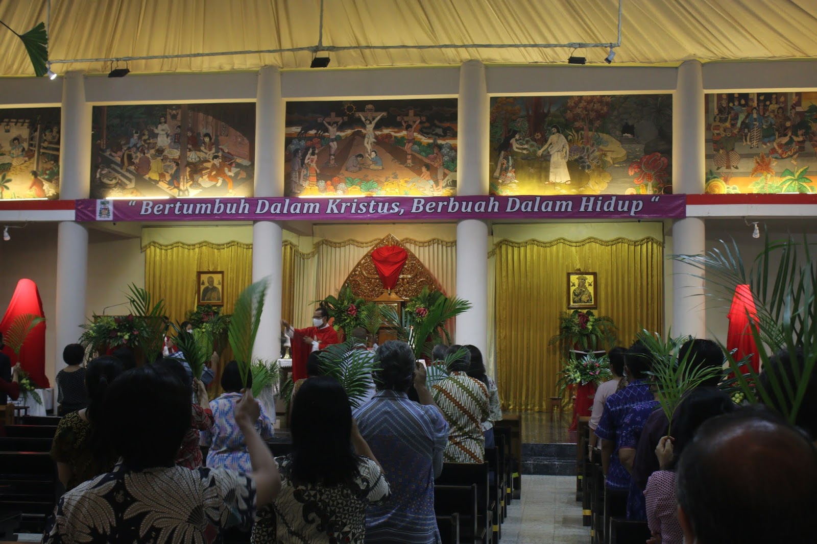 Perayaan Ekaristi Minggu Palma 2021