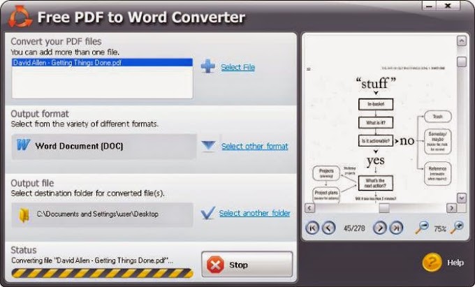 Free PDF to Word Device Five for Free pc software