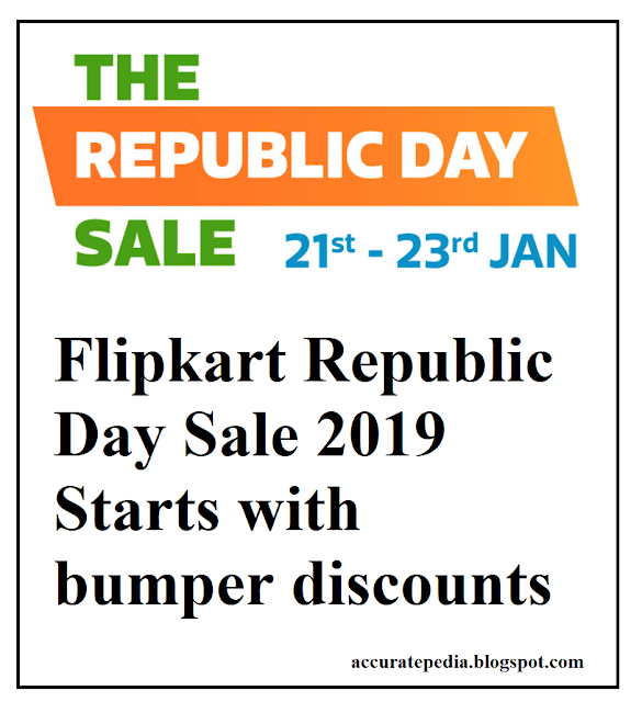 Flipkart Republic Day Sale 2019 Starts with bumper discounts on these products Mobiles, Laptop