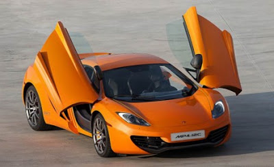 2012 McLaren MP4-12C in front side view