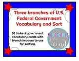 Federal government branches vocabulary