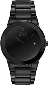 Citizen Men's Eco-Drive Black Ion-Plated Axiom Watch, AU1065-58E
