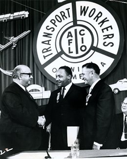 King supports AFL-CIO
