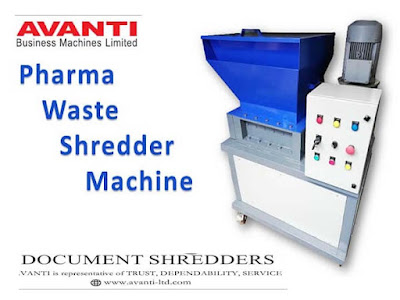 Pharma Waste Shredder Manufacturers in India