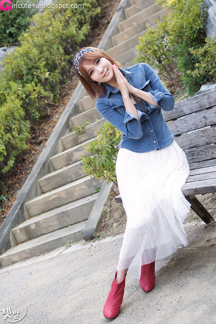 6 Jang Jung Eun - Outdoor-very cute asian girl-girlcute4u.blogspot.com