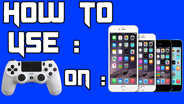 HOW TO USE PS4 CONTROLLER ON IPHONE