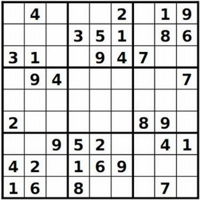 Free Printable Sudoku on Print Sudoku   Medium