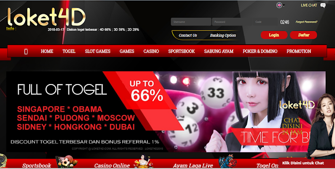 SITUS LOKET4D - BANDAR TOGEL ONLINE TERPERCAYA