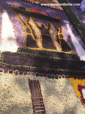 Floral Rugs of Patamban in Morelia, Michoacan