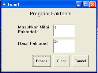 contoh program matematika dengan VB