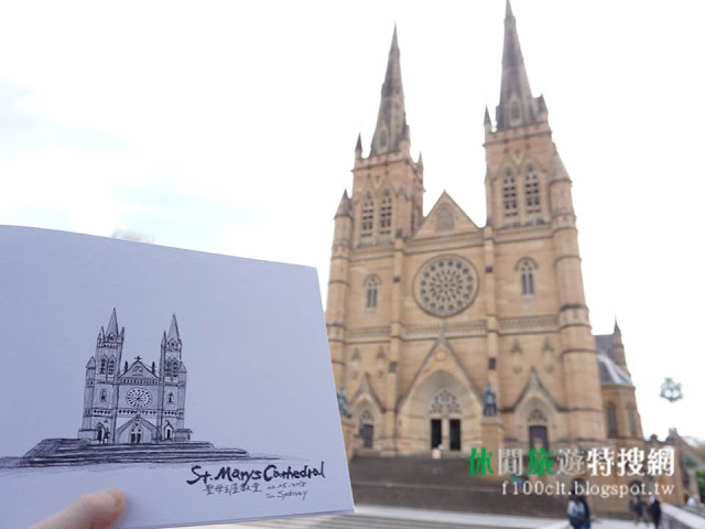 [澳洲/雪梨] 澳洲第二大教堂：St Mary's Cathedral聖瑪麗座堂&海德公園