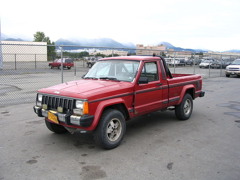  bought the Jeep line from AMC they phased out the Comanche to eliminate 