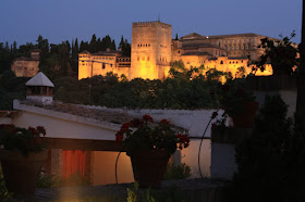 Nasrid Palace of La Alhambra from Albaicin